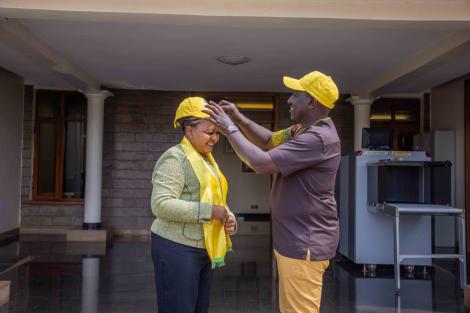 Moses Kuria Unveils Ngirici, Sabina Chege as His Party Members