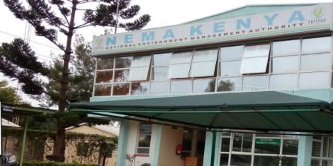 An image of NEMA offices in Nairobi, Kenya