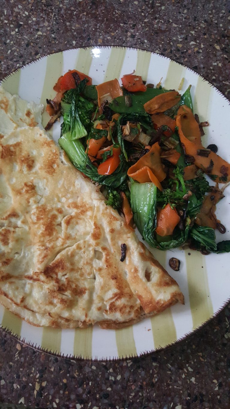 Crafting the Perfect Veggie Omelette
