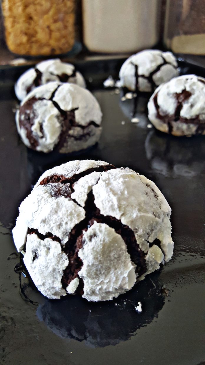 Indulge in Decadence with these Chocolate Crinkle Cookies - VLOGMAS DAY 19