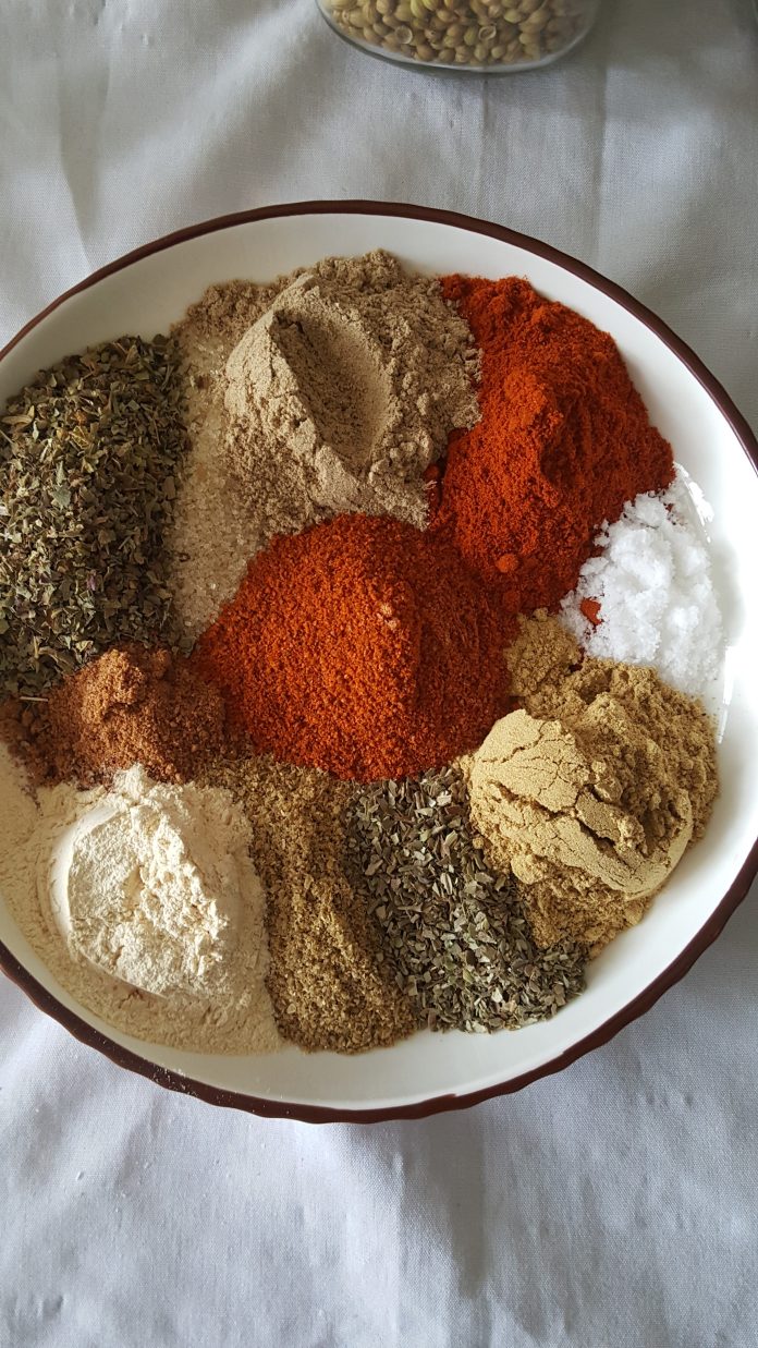 Peri peri seasoning is a blend of spices used to flavor chicken or other meats and may be used in any other dish. nairobi kitchen, nairobi kitchen recipes, nairobi kitchen spice blend